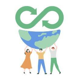 <p>リサイクル支援</p>