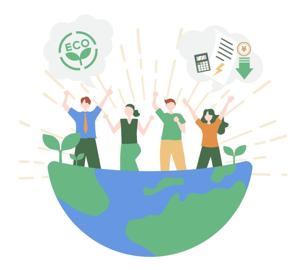 <p>省エネ・歩留まり改善・<br />
省力化にユポは貢献します</p>